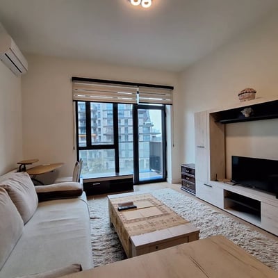 Alquiler de un elegante piso de 2 habitaciones, 53 m², en el complejo residencial BW Scala, Belgrado, Serbia